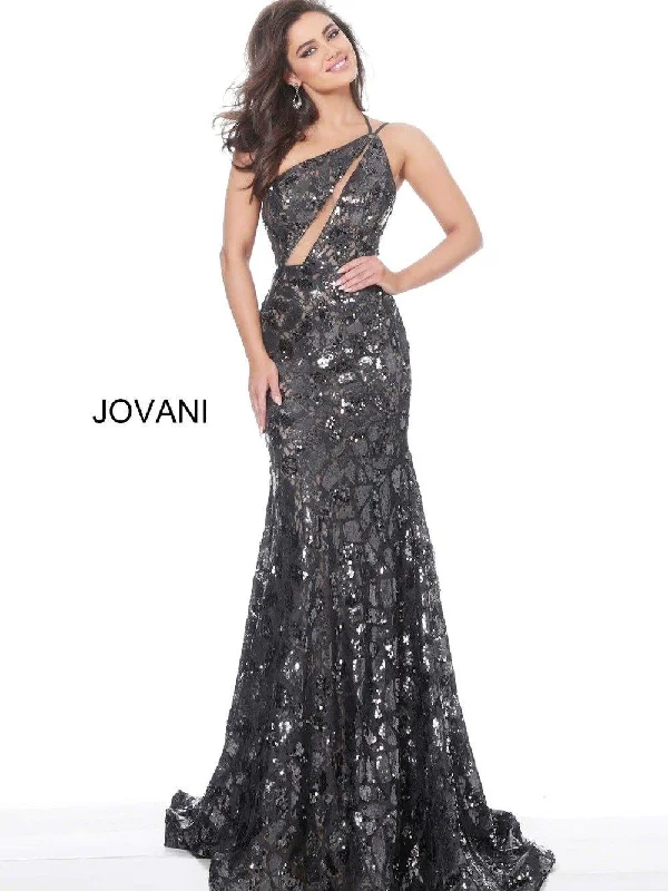 Women's Vintage Attire Jovani 4553 Long Sexy Formal Dress Prom