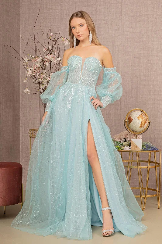 Women's High-End Clothing Prom Long Sequin Glitter Gown