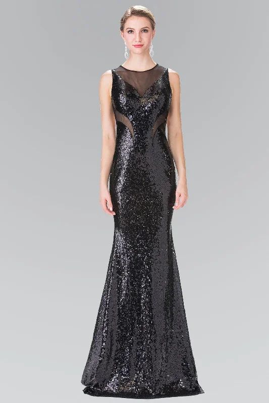 Women's Office Outfit Long Fully Sequins Gown Prom Dress Formal