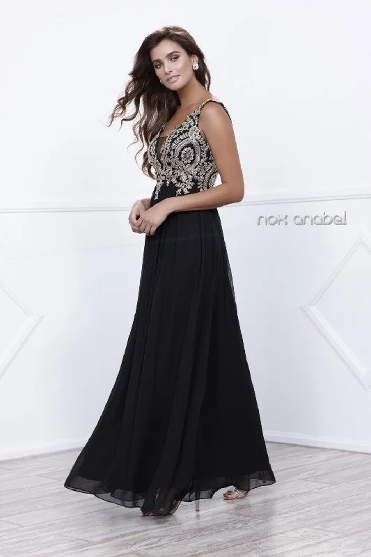 Women's Party Outfit Long Prom Dress Evening Gown