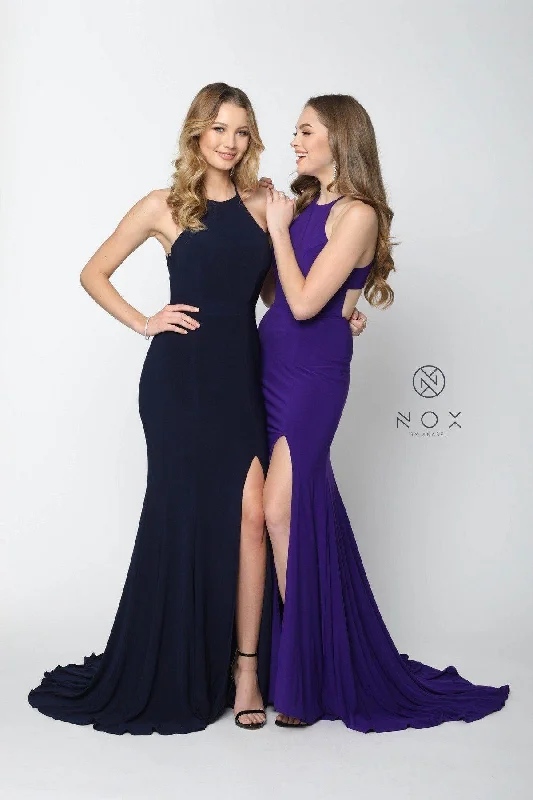 Timeless Women's Clothing Long Side Slit Formal Dress Prom Evening Gown