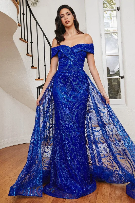 Casual Clothes For Women Cinderella Divine J836 Long Off Shoulder Evening Gown