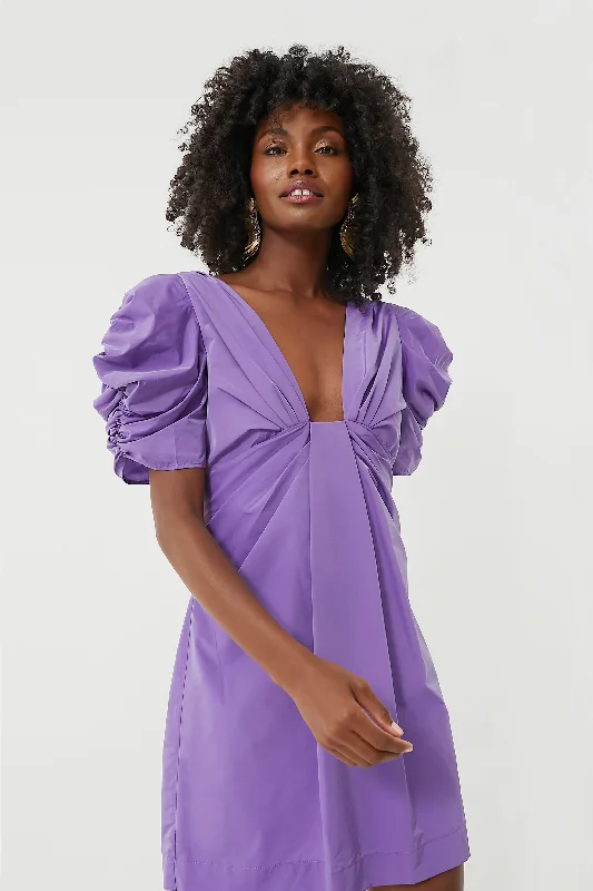 Women's Vintage Clothes Purple Tinsley Mini Dress