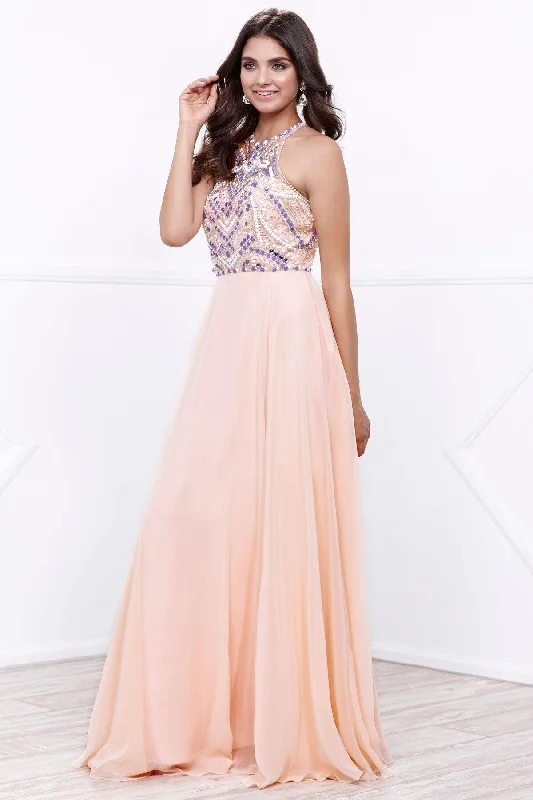 Women's Tailored Outfit Long Prom Gown Formal Dress