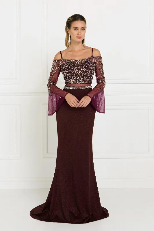 Women's Travel Attire Long Dress Formal Evening Mother of the Bride