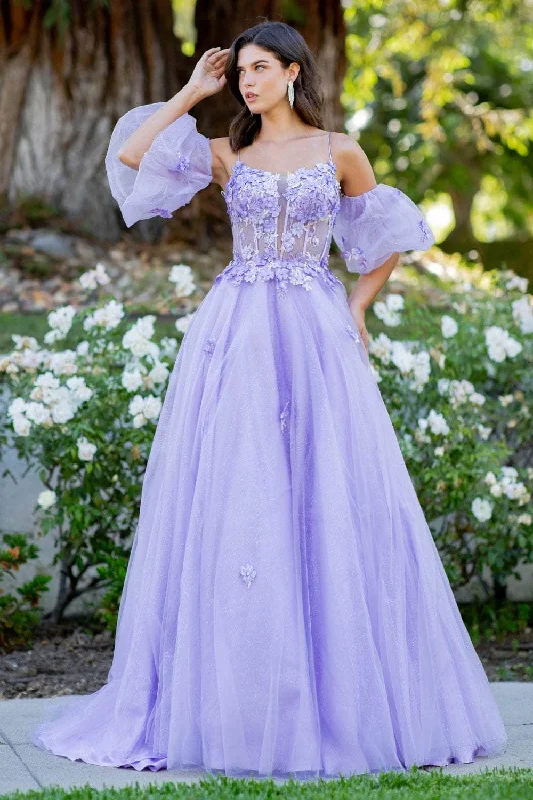 Women's Party Clothes Cinderella Couture 8130J - 3D Floral Corset Ballgown