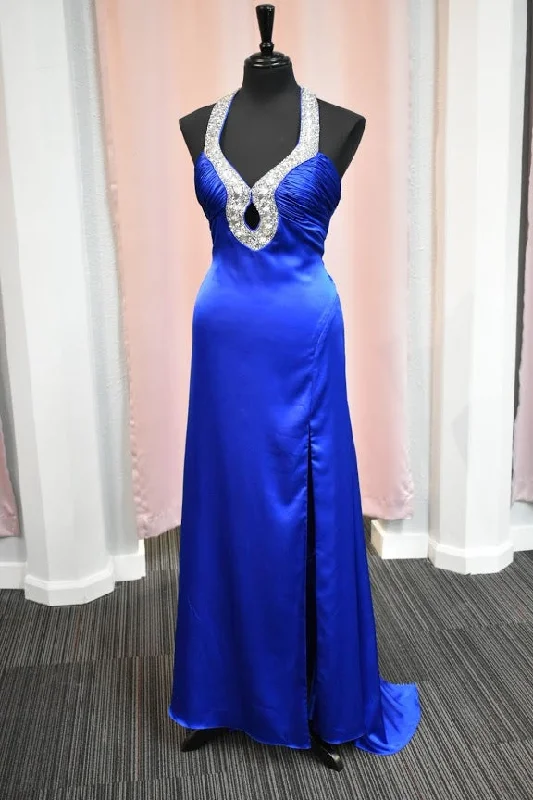 Modern Women's Outfit Tiffany 16603 Royal Size 10 Prom Dress Silk Pageant Gown Long