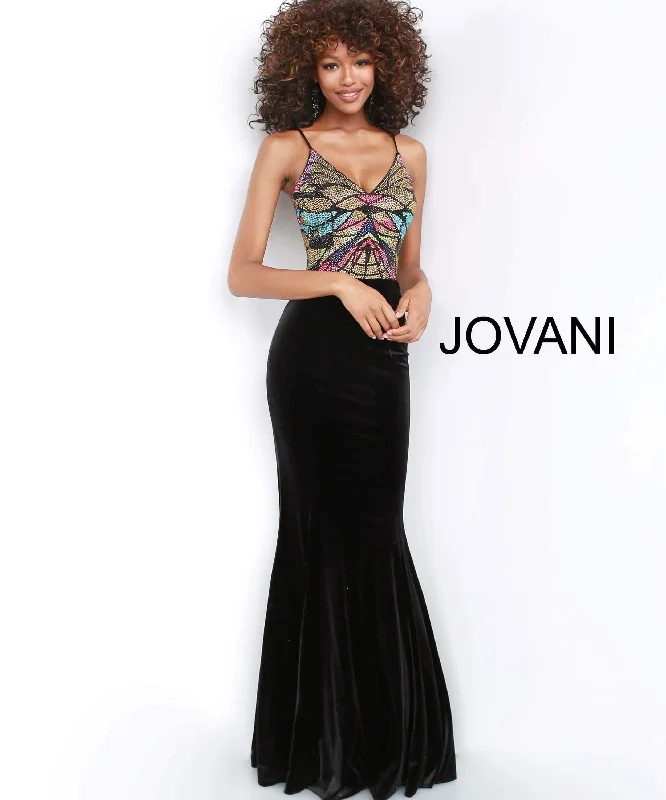 Fashionable Women's Outfit Jovani 00290 Long Formal Prom Dress