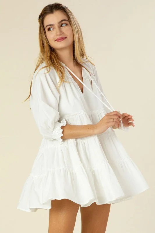 Women's Comfortable Lounge Outfit Summer In The Hamptons Mini Dress