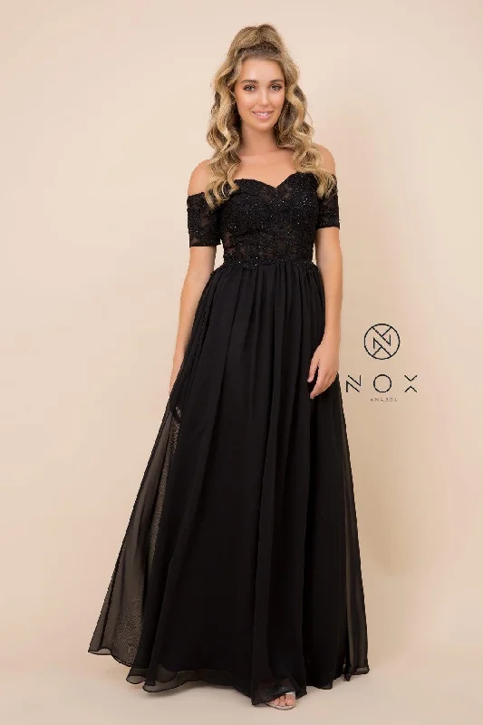 Women's Stylish Casual Garments Long Off The Shoulder Prom Dress