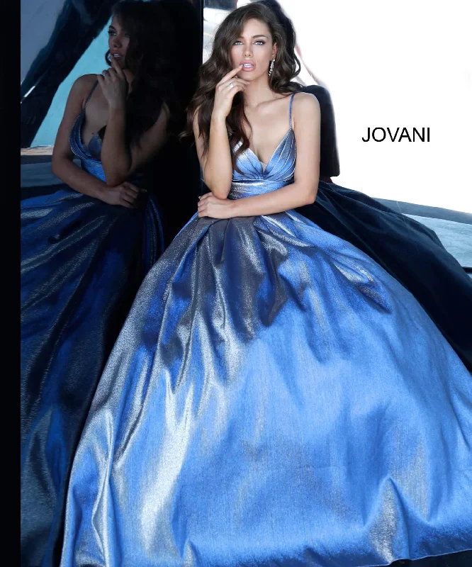 Women's Vintage-Inspired Outfit Jovani 2094 Prom Long Dress Evening Gown