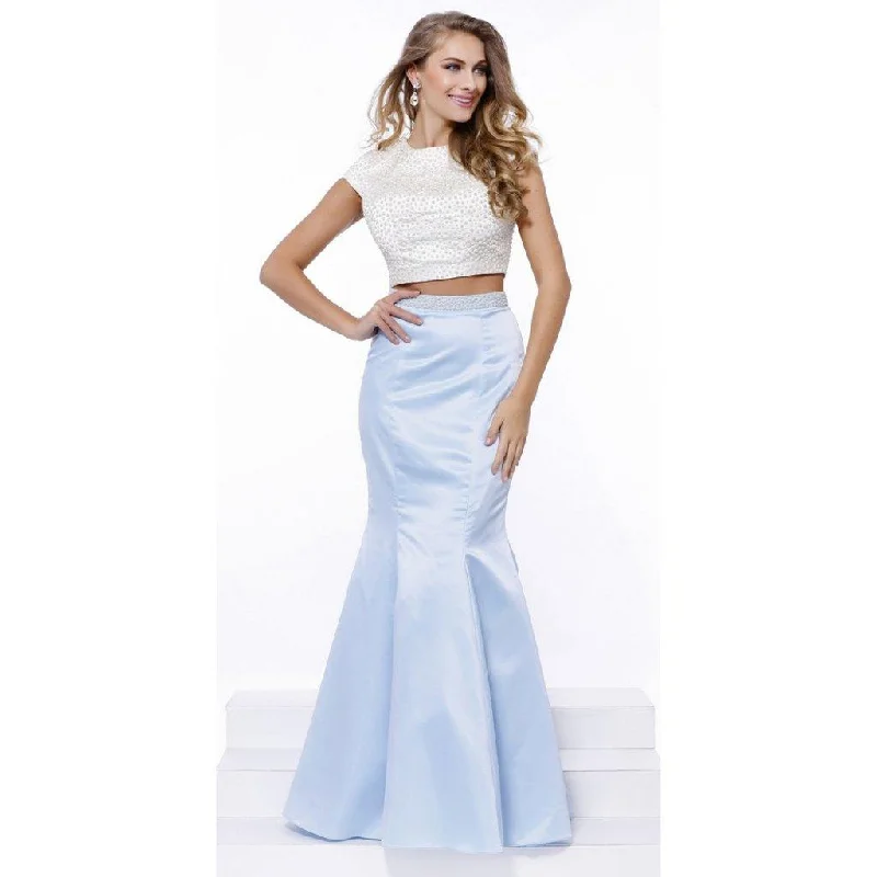 High-Fashion Women's Clothing Long Two Piece Formal Prom Dress