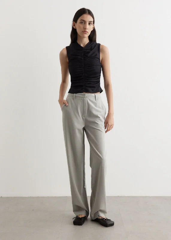 Women's Clothing For Special Occasions Focus Flat Front Pants