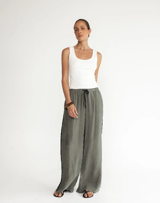 Women's Fashion Clothes Rey Pants (Moss)