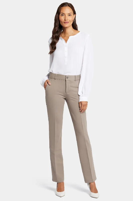 Women's Transitional Clothes Classic Trouser Pants - Saddlewood