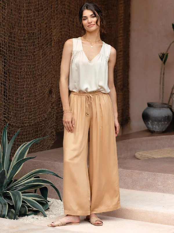 Women's Occasion Wear Clothing Kasbah Ecovero™ Pants Camel