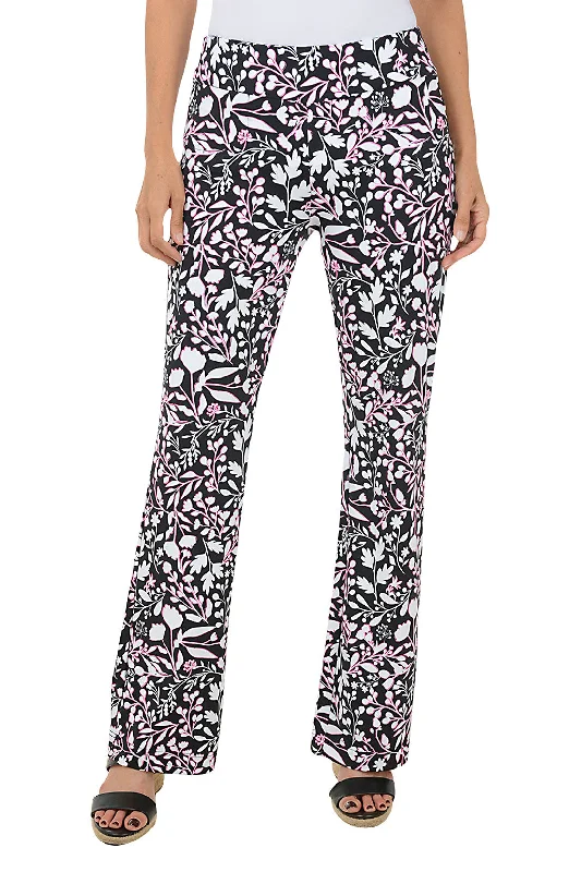 Women's Clothing Sets Floral Stencil UPF50+ Pull-On Pant