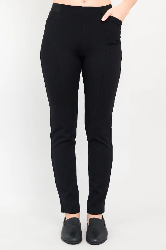 Women's Transitional Apparel Nadia Tall Pant, Black, Modal