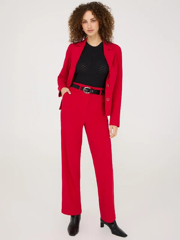 Casual Apparel For Women Zip-Front Pants