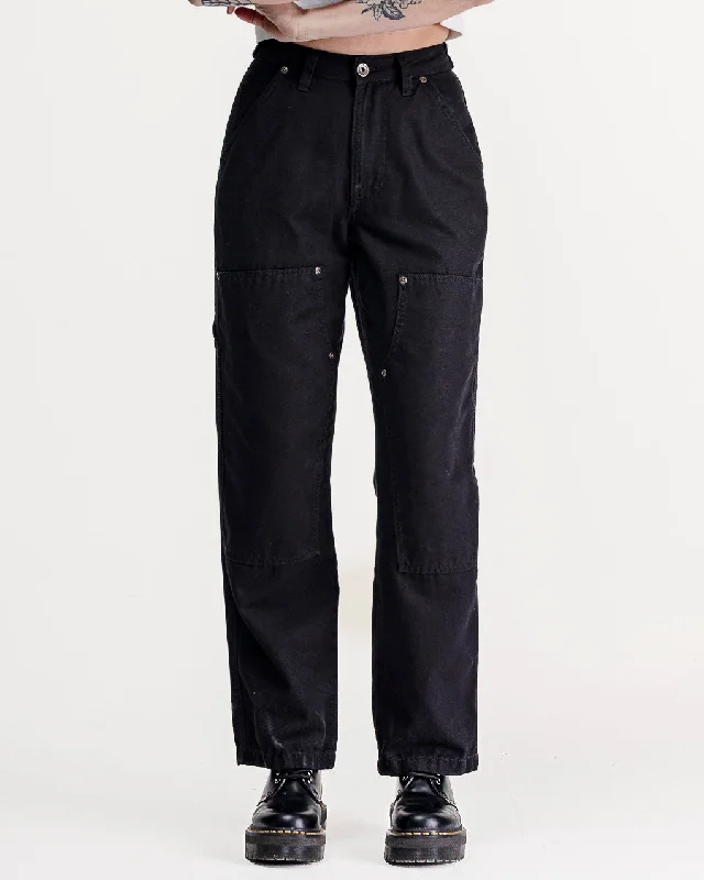 Affordable Fashion Clothing For Women 304 Albion Carpenter Pant - Black