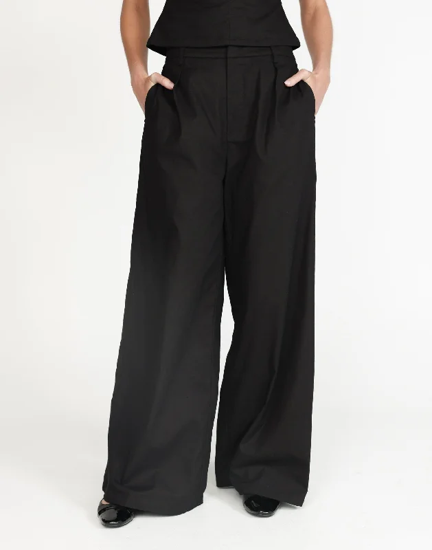 Charming Women's Garments Yasmina Pants (Black)