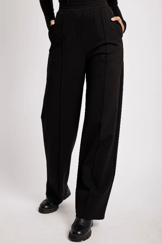 Women's Garments Tailored Ponti Pant in Black