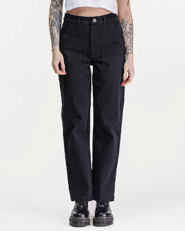 Casual Chic Clothing For Women 304 Service Fatigue Pants - Black