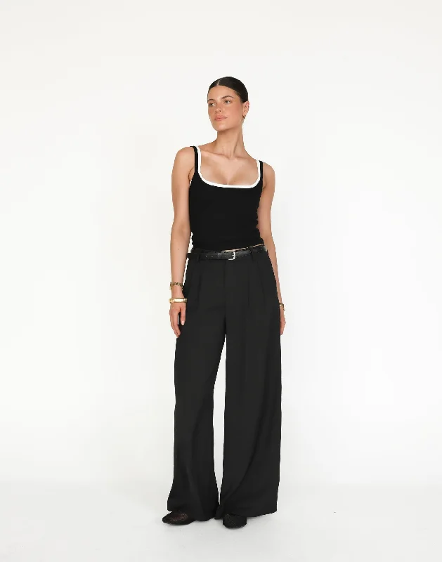 Women's Vacation Outfit Phoenix Pants (Black)