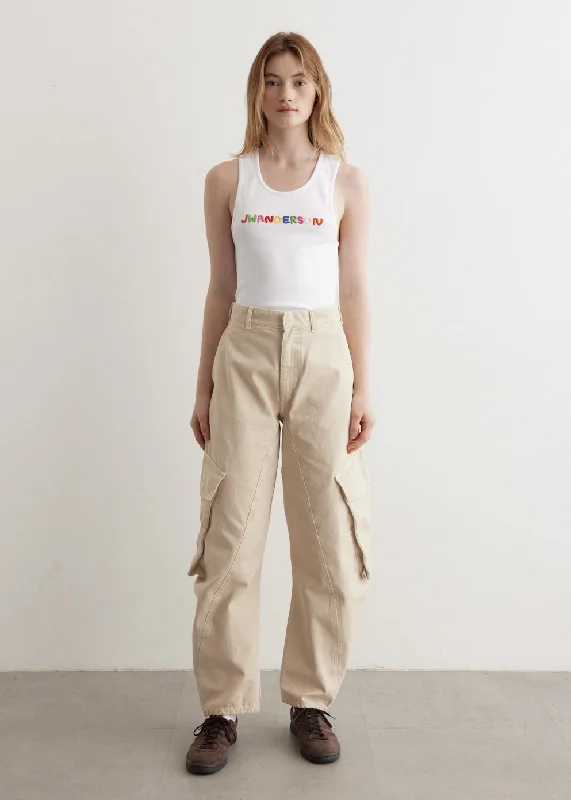 Women's Clothes For Work Events Twisted Cargo Trousers