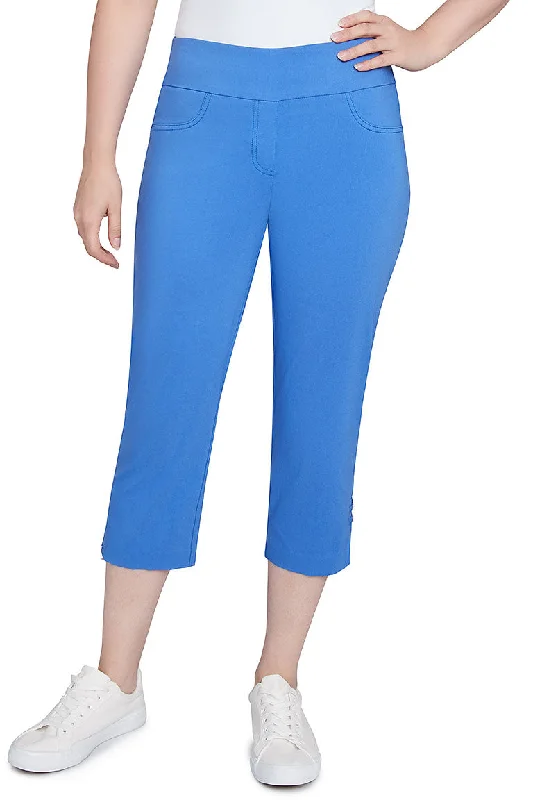 Fashionable Women's Clothing It Had To Be Blue Capri Pant