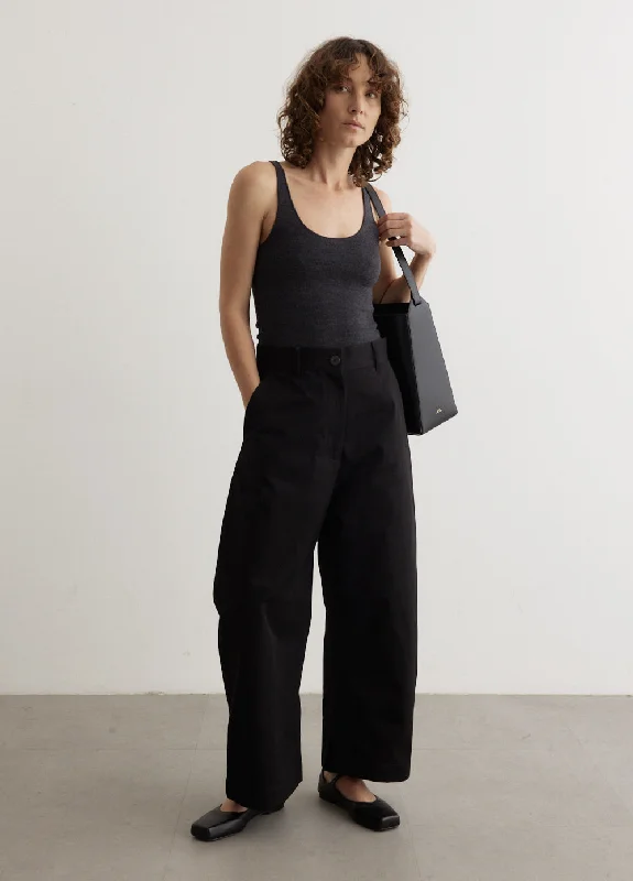 Women's Activewear Garments Chalco Wide Crop Pants